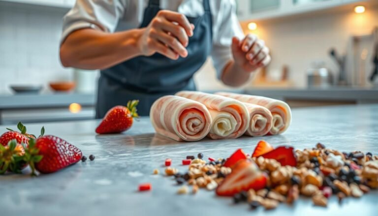 How To Make Rolled Ice Cream