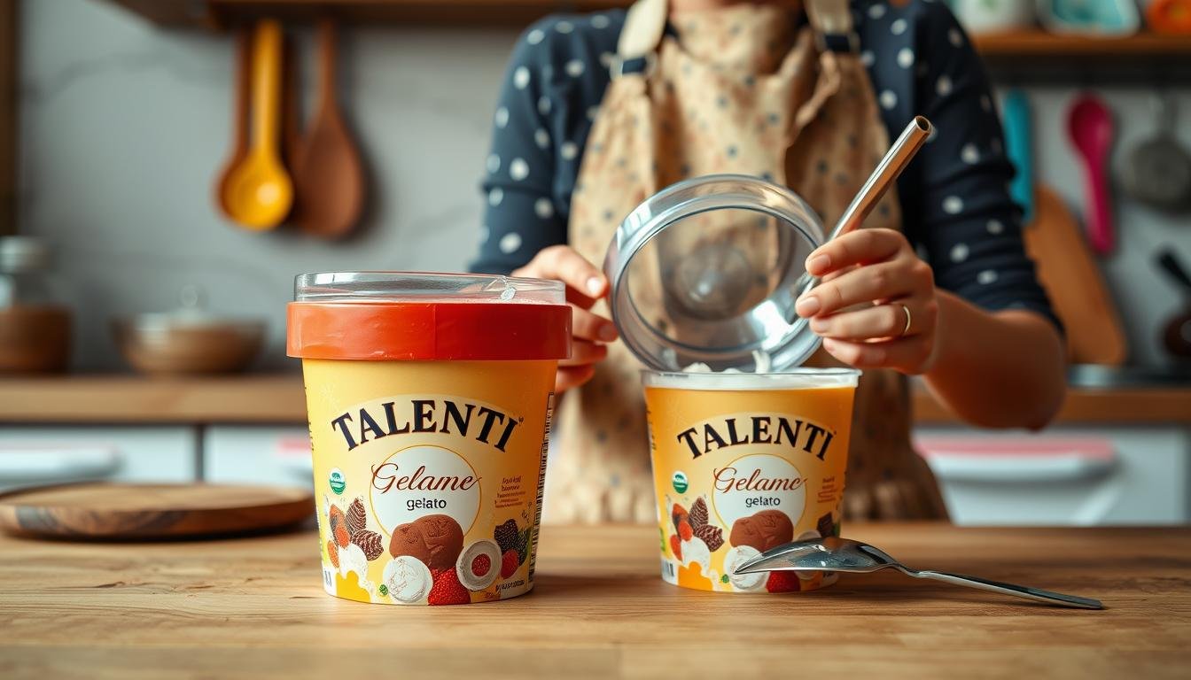 How to Open Talenti Ice Cream